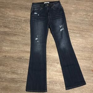 KanCan Flare Distressed Jeans
